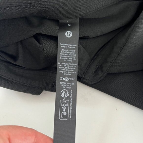 Lululemon Evolution Short-Sleeve Polo Shirt Black - Picture 6 of 6